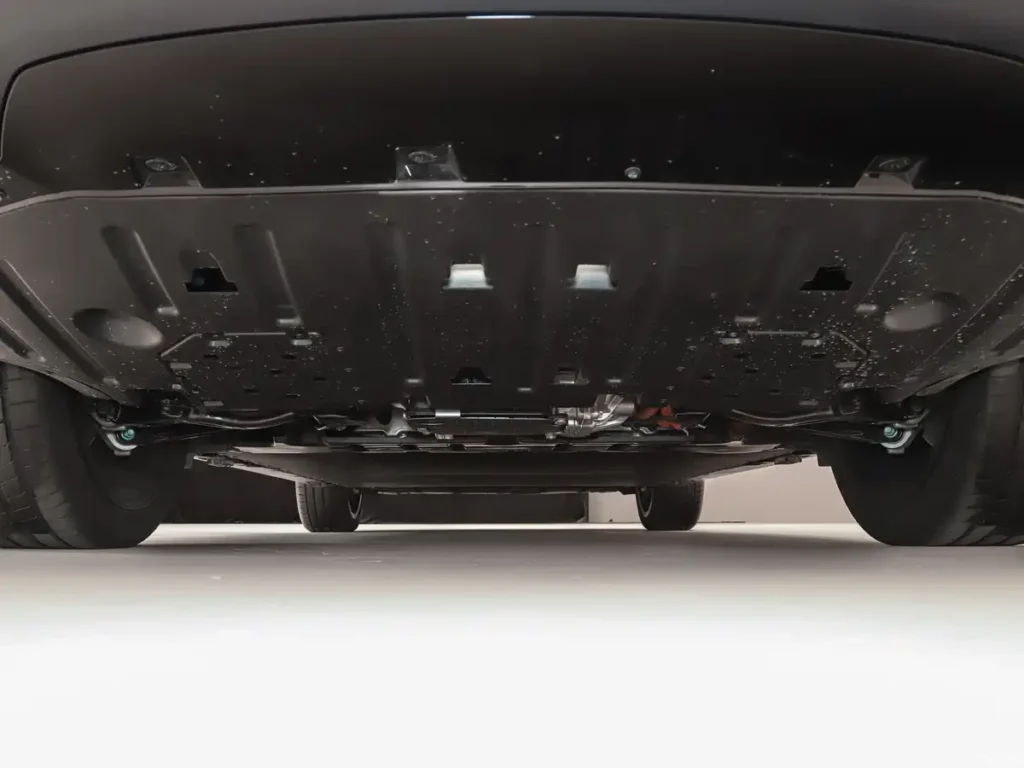 All-new BYD Tang EV underbody view, chassis protective plate