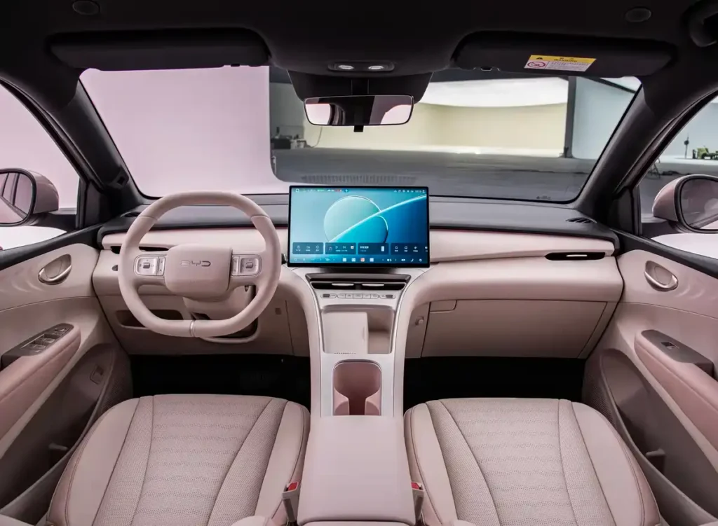 Interior View of 2026 BYD Seagull Launched: 5-Seat Upgrade, 420km Range & Core Specs Analysis
