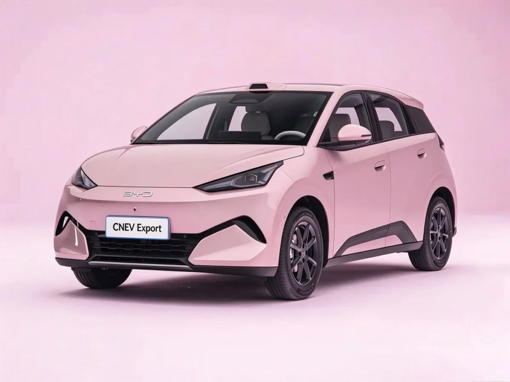 Exterior View of 2026 BYD Seagull Launched: 5-Seat Upgrade, 420km Range & Core Specs Analysis